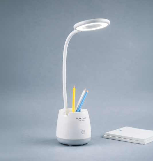 Flexible Desk Lamp and Mobile Phone Holder